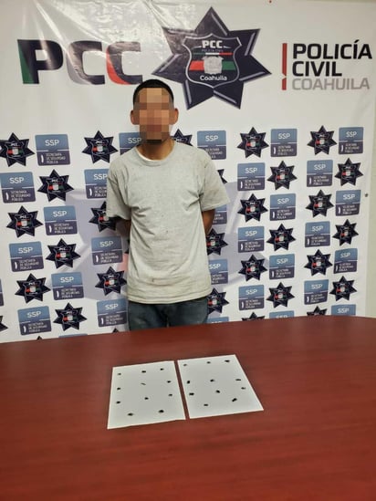 El joven cayó por el delito de posesión de narcóticos. (EL SIGLO DE TORREÓN)