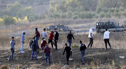 Un palestino de 16 años murió y otro fue herido en Gaza por disparos del Ejército israelí. (ARCHIVO) 