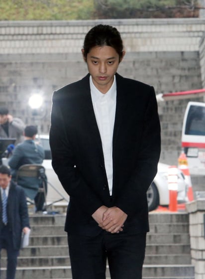 Sentencia. A Jung Joon-young le dieron seis años. (EFE)