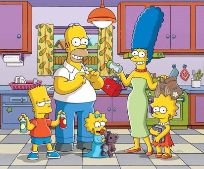 Los Simpson. Fueron renovados, preparan nueva temporada. (ESPECIAL) 