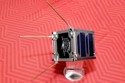 El nanosatélite mexicano AztechSat-1 será lanzado desde la Estación Espacial Internacional. (ARCHIVO) 