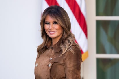 La primera dama de Estados Unidos, Melania Trump, duerme en una habitación diferente a la de su marido, el presidente Donald Trump. (ARCHIVO)