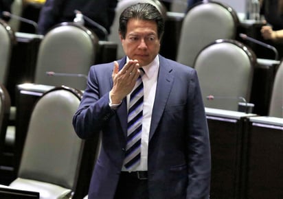 El pasado viernes, Mario Delgado aseguró que se busca resarcir el 'error' de haber disminuido el salario de los senadores al aprobar el Presupuesto de Egresos de la Federación para el ejercicio fiscal 2020. (EL UNIVERSAL)
