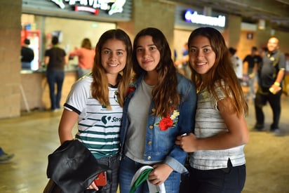 Romina, Ianina y Amina.