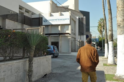 Las oficinas de Nacional Finaciera se encuentran en Abasolo 269 en el centro de Torreón. (EL SIGLO DE TORREÓN) 