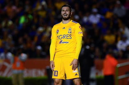 El delantero de los Tigres, André-Pierre Gignac compartió un mensaje para los aficionados en sus redes sociales. (ARCHIVO)