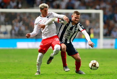 En un partido que dominaron de principio a fin, los Rayados de Monterrey derrotaron 2-1 al Necaxa, en el juego de ida de las semifinales del Apertura 2019. (JAM MEDIA)