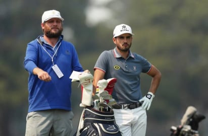 El mexicano, de 28 años, compartió grupo con los australianos Cameron Smith y Marc Leishman. (CORTESÍA)