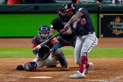 Howie Kendrick fue pieza clave para que los Nacionales obtuvieran el título de la Serie Mundial. (AP)