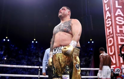 El mexicoamericano Andy Ruiz, se dijo feliz de haber aprendido su lección. (AP)