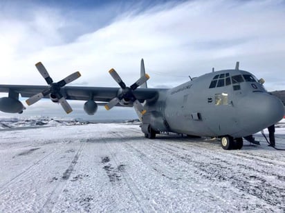 La autoridad de la FACh no descartó la posibilidad de que el avión haya podido amerizar. (CORTESÍA) 