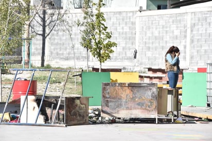 El siniestro generó la movilización de los cuerpos de seguridad y de Bomberos. (EL SIGLO COAHUILA)