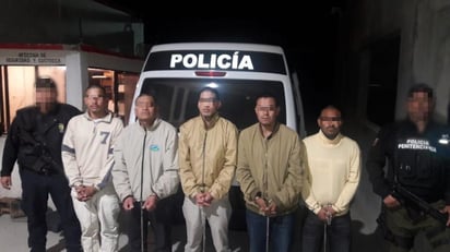 Los detenidos son: Roberto Gerardo N, Héctor Javier N, Édgar N, Juan Alberto N, José Leonardo N, Iván N, Edwin Alberto N, José Fidencio N, Juan Carlos N, Guillermo Santiago N. (ESPECIAL)
