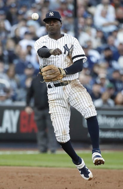 Didi Gregorius jugó cinco temporadas con los Yanquis de Nueva York. (AP)
