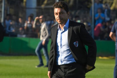 Marcelo Gallardo aclaró su situación en River Plate. (ARCHIVO)