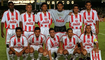 El cuadro de Necaxa obtuvo un tercer lugar en esta competencia, siendo recordado por habérselo ganado al Real Madrid. (CORTESÍA)