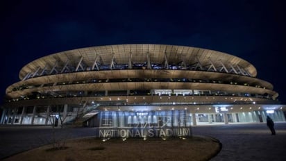 Luego de tres años de construcción, el Estadio Olímpico para Tokio 2020 fue inaugurado. (ARCHIVO)