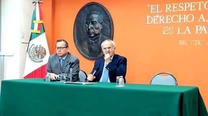 El subsecretario de América del Norte, Jesús Seade, ofreció una conferencia de prensa para responder a los cuestionamientos sobre los cambios en Estados Unidos al T-MEC y los agregados laborales. (ESPECIAL)