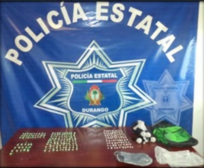 En el lugar fueron aseguradas dosis de la droga conocida como cristal, así como una motocicleta de la marca Italika. (EL SIGLO DE TORREÓN)