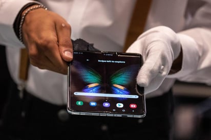 Galaxy Fold es una innovación de Samsung. (EFE) 