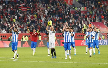 A pesar de la enorme diferencia en el valor de las plantillas y calidad de jugadores, los Rayados de Monterrey hicieron sufrir ayer al poderoso Liverpool en la semifinal del Mundial de Clubes. (EFE) 