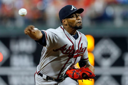 Julio Teherán llegó a Grandes Ligas para los Bravos en 2011, jugó 9 temporadas con el equipo. (ARCHIVO) 