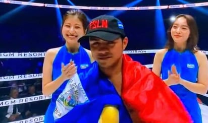 Luego de 15 meses sin pelear, el 'Chocolatito' lo hizo en la Arena Yokohama, en Japón, la noche de este lunes ante el filipino Diomel Diocos. (CORTESÍA)