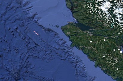 La Red Nacional de Sismógrafos de Canadá (CNSN) indicó en su reporte que no hay informes de daños y no se esperaría ninguno, además de que también descartó un tsunami provocado por los sismos. (ESPECIAL)