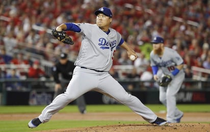 Ryu tuvo un excelente 2019 con los Dodgers, con marca de 14-5 y tremenda efectividad de 2.32. (Archivo)