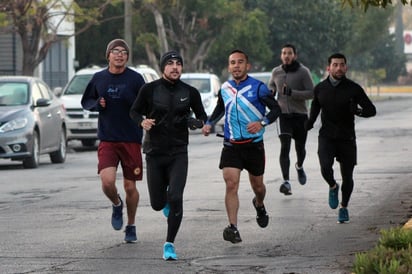 La temperatura fresca no mermó los ánimos de los corredores y por el contrario, les ayudó a tener un mejor desempeño físico.