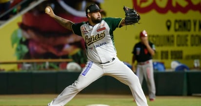 El cubano Yoanis Quiala está teniendo una magnífica temporada con los Cañeros de Los Mochis, aspirando a la triple corona de pitcheo. (ESPECIAL) 