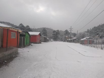 Tepehuanes, San Dimas, Otáez, Santiago Papasquiaro, Canatlán, Nuevo Ideal, Canelas, Pueblo Nuevo, Durango, Guanaceví y Topia son los municipios que han registrado nevadas y una acumulación considerable de nieve, desde el pasado 31 de diciembre de 2019. (EL SIGLO DE TORREÓN)