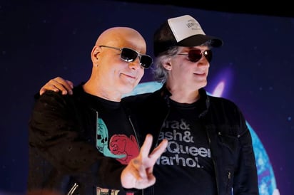 Soda Stereo, una de las bandas más importantes de rock en español, se presentará en México el 12 de marzo próximo en el Foro Sol con motivo de su gira latinoamericana, en la que tendrá invitados especiales como Rubén Albarrán, Andrea Echeverri y Juanes. (ARCHIVO)