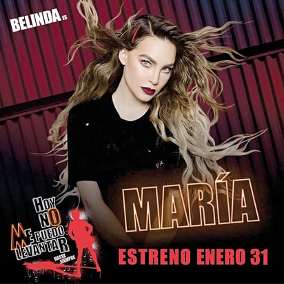 Emocionada. Belinda hará su estreno en el musical a final de mes.