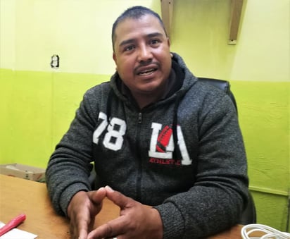 Valentín Antúnez Gallegos, secretario general del Sindicato número 34 de Trabajadores de Servicio del Municipio. (EL SIGLO DE TORREÓN)