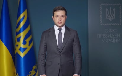 El presidente de Ucrania, agradeció a Francia su 'disposición a ayudar' a Kiev en la investigación. (AP) 