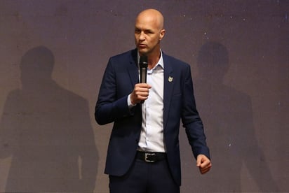 Jordi Cruyff durante su presentación como seleccionador. (EFE)