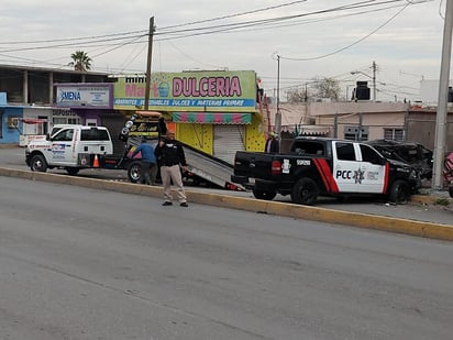 La FGE aseguró la patrulla baleada, así como una camioneta vinculada al ataque.