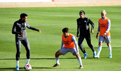 Los Guerreros entrenaron ayer en las canchas del TSM, rumbo al duelo del domingo ante León. (Jesús Galindo)