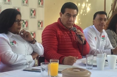 El presidente del PRI en Durango, Luis Enrique Benítez Ojeda. (EL SIGLO DE TORREÓN)