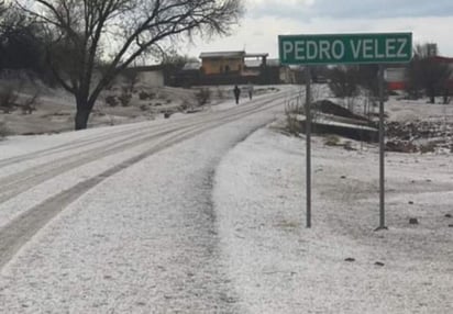 Protección Civil de Cuencamé evalúa las afectaciones en las comunidades de Pedro Vélez y La Purísima, ubicadas al sur del municipio. (CORTESÍA)