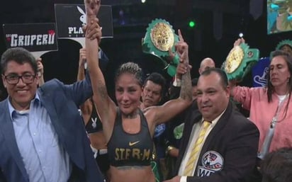 Luego de que el promotor Óscar de la Hoya se comprometiera este día a apoyar el pugilismo femenil mexicano y llevarlas a sus veladas en EUA, Juárez le dijo que el choque entre ellas sería buena opción. (ARCHIVO)