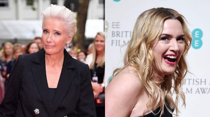 La actriz británica Emma Thompson, reveló que estuvo a punto de quedarse sin su esposo, Greg Wise, ante la intervención de Kate Winslet, sin embargo todo fue una confusión generada por una vidente. (ARCHIVO)