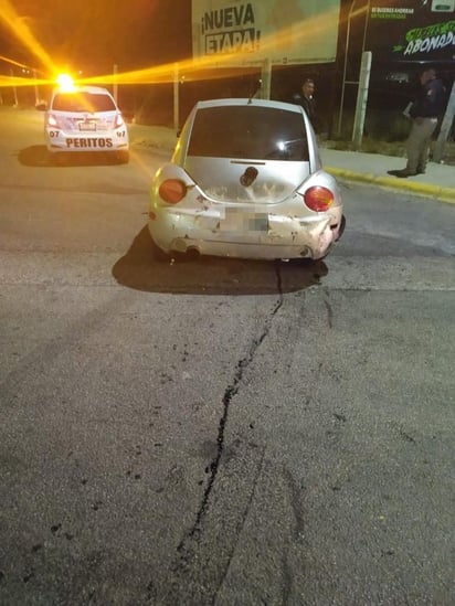 Los daños del aparatoso accidente se estiman en 37 mil pesos. (EL SIGLO DE TORREÓN)