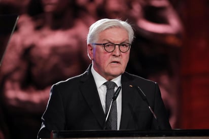 El presidente alemán, Frank-Walter Steinmeier, advirtió sobre el avance del racismo en la política. (ARCHIVO) 