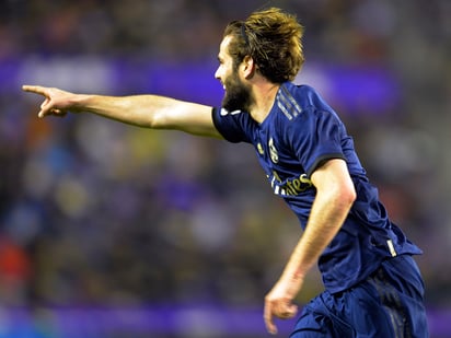 Ignacio Fernández anotó el gol de la victoria de Real Madrid. (AP)