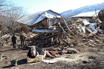 El temblor, con epicentro en una zona rural de la provincia de Elazig, ha afectado a unas 1,600 personas, que acudieron a hospitales de la zona, si bien solo 84 siguen en tratamiento. (EFE)