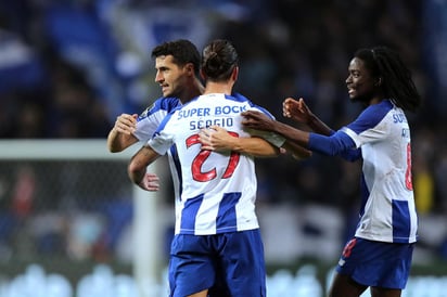 Porto vino de atrás para vencer 2-1 a Gil Vicente por la décima octava jornada del torneo de liga de Portugal. (EFE)