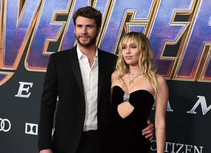 Es oficial. Un juez de Los Ángeles finalizó el proceso que puso fin al breve matrimonio de Miley Cyrus y Liam Hemsworth. (AP)