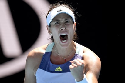 Garbiñe Muguruza derrotó 7-5, 6-3 a Anastasia Pavlyuchenkova. (EFE)